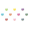 Comet Busters® Multicolor Spiritual – Diamond, Velvet – Handcrafted, Reusable & Skin-Friendly Bindis for Spiritual Wear (6mm) – Forehead Bindi Stickers for Women & Girls – BIN1212