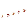 Comet Busters® Red Spiritual – Diamond, Velvet – Handcrafted, Reusable & Skin-Friendly Bindis for Spiritual Wear (8mm) – Forehead Bindi Stickers for Women & Girls – BIN1225