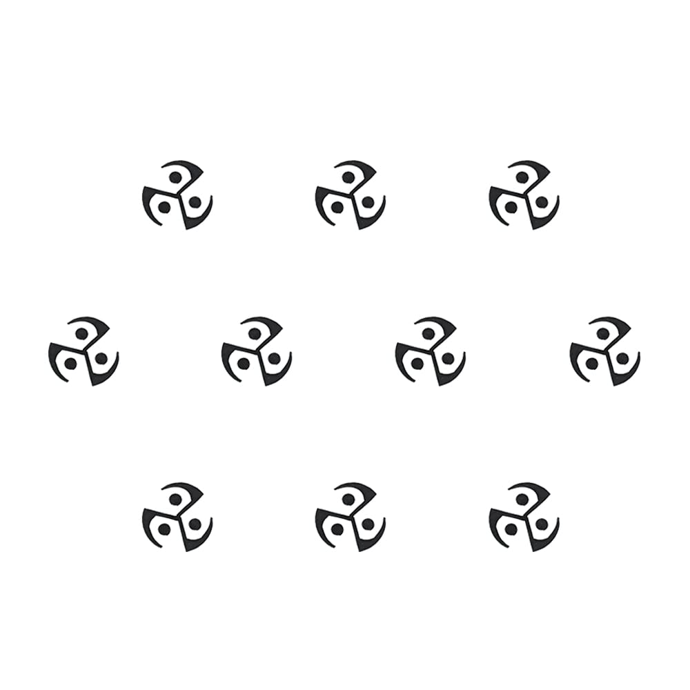 Comet Busters® Black Designer Classic Bindis – Handcrafted, Reusable, Skin-Safe Indian Forehead Stickers for Women