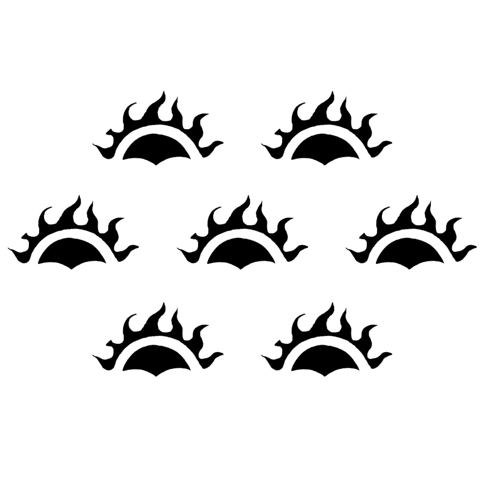 Comet Busters® Black Designer Classic Bindis – Handcrafted, Reusable, Skin-Safe Indian Forehead Stickers for Women